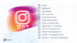 Checklist voor Instagram